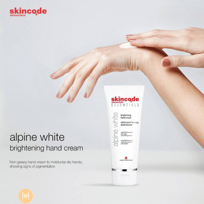 Kem Dưỡng Trắng Mịn Và Bảo Vệ Da Tay Toàn Diện Skincode Brightening Hand Cream